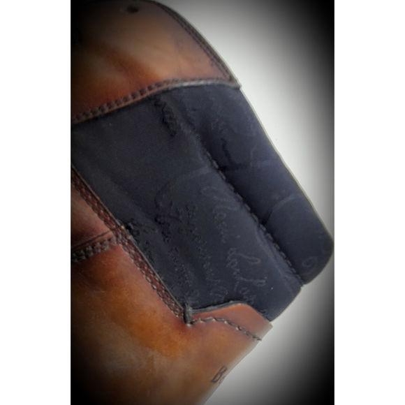 SOLD! Berluti Scritto Sneakers Venezia US 9 UK 8 - Picture 6 of 12